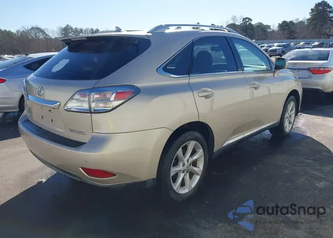 2012 Lexus Rx 350 z USA, uszkodzony, nr VIN 2T2BK1BA9CC123025